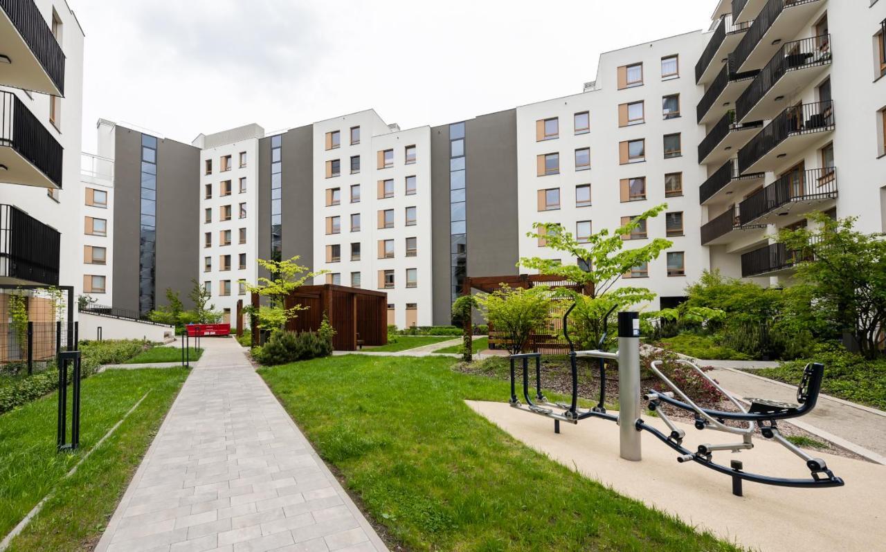 Wola Skwer Happy Apartment Varsavia Esterno foto