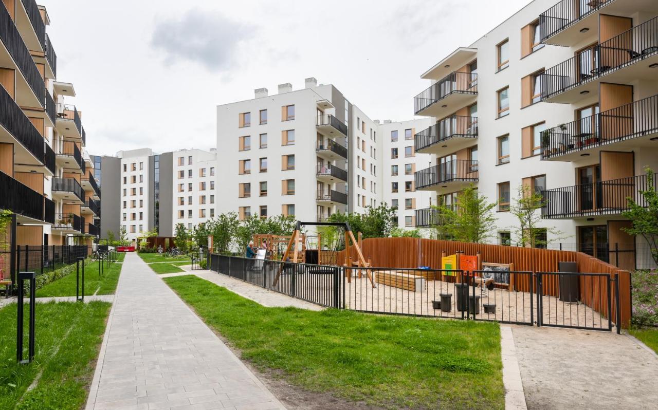 Wola Skwer Happy Apartment Varsavia Esterno foto