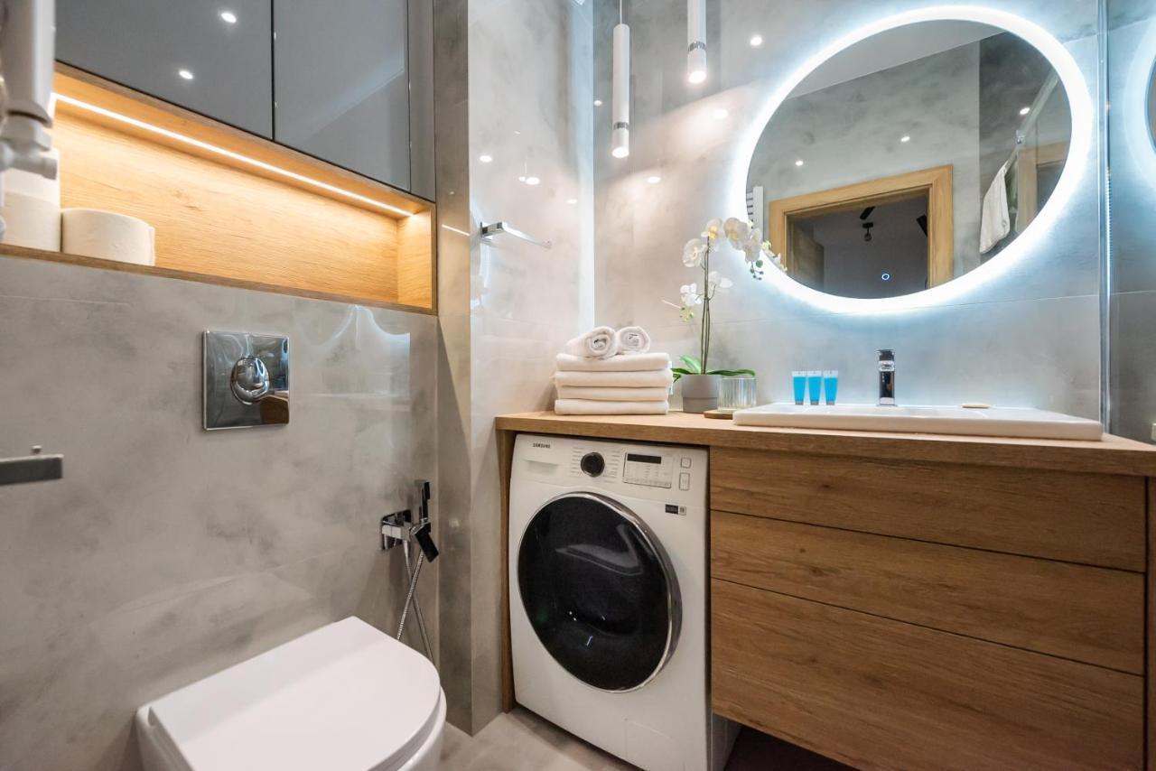 Wola Skwer Happy Apartment Varsavia Esterno foto